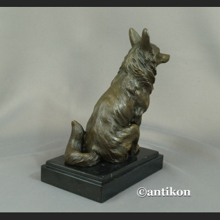 Lis rzeźba z brązu prezent dla myśliwego Lis rzeźba z brązu prezent dla myśliwego