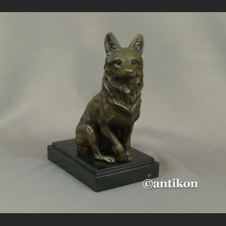 Lis rzeźba z brązu prezent dla myśliwego Lis rzeźba z brązu prezent dla myśliwego