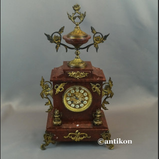 Stary zegar francuski Mougin XIX w antyki