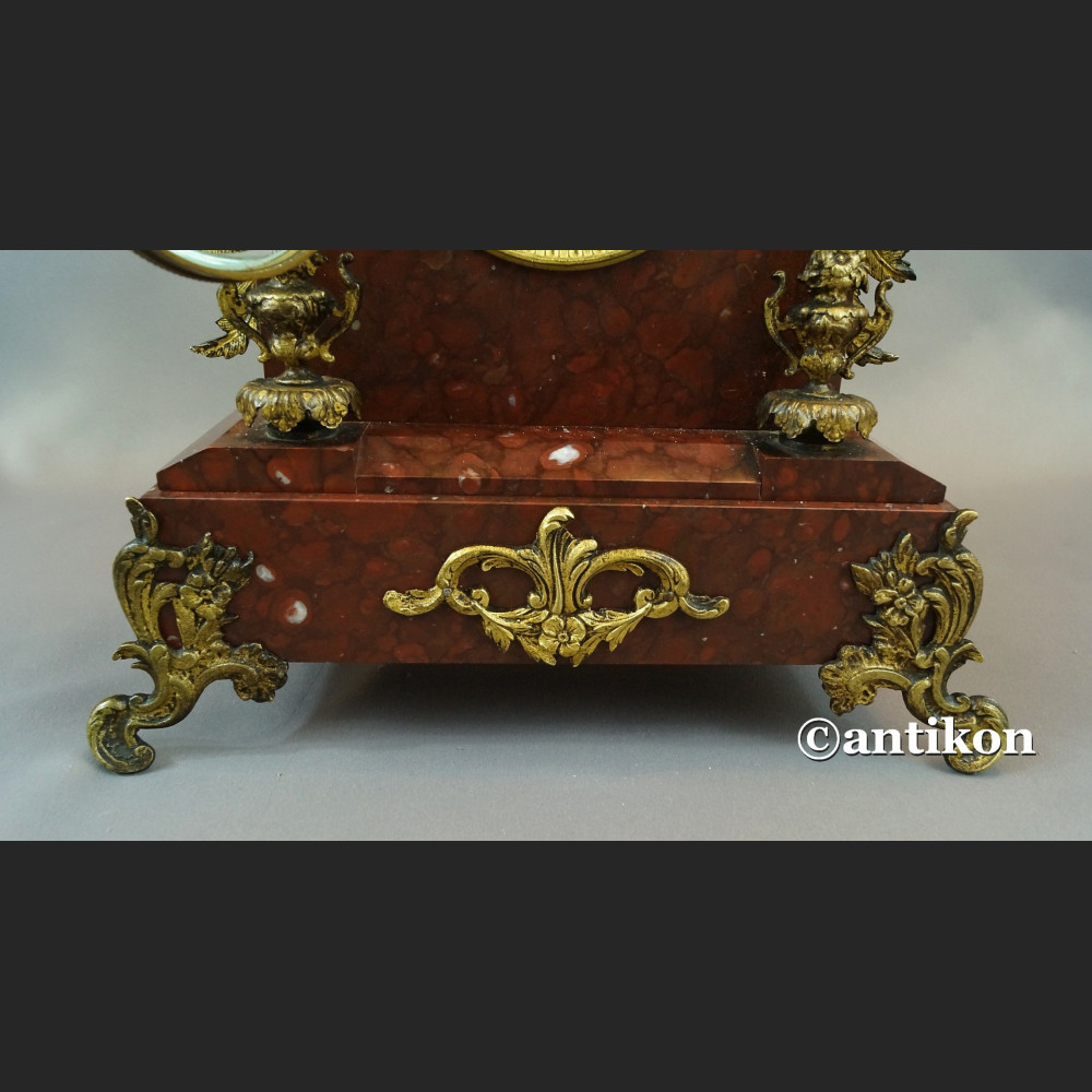 Stary zegar francuski Mougin XIX w antyki Stary zegar francuski Mougin XIX w antyki