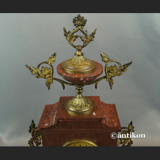 Stary zegar francuski Mougin XIX w antyki Stary zegar francuski Mougin XIX w antyki