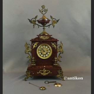 Stary zegar francuski Mougin XIX w antyki Stary zegar francuski Mougin XIX w antyki