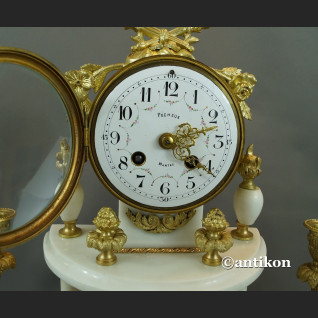 Zegar francuski kominkowy antyki  Zegar francuski kominkowy antyki