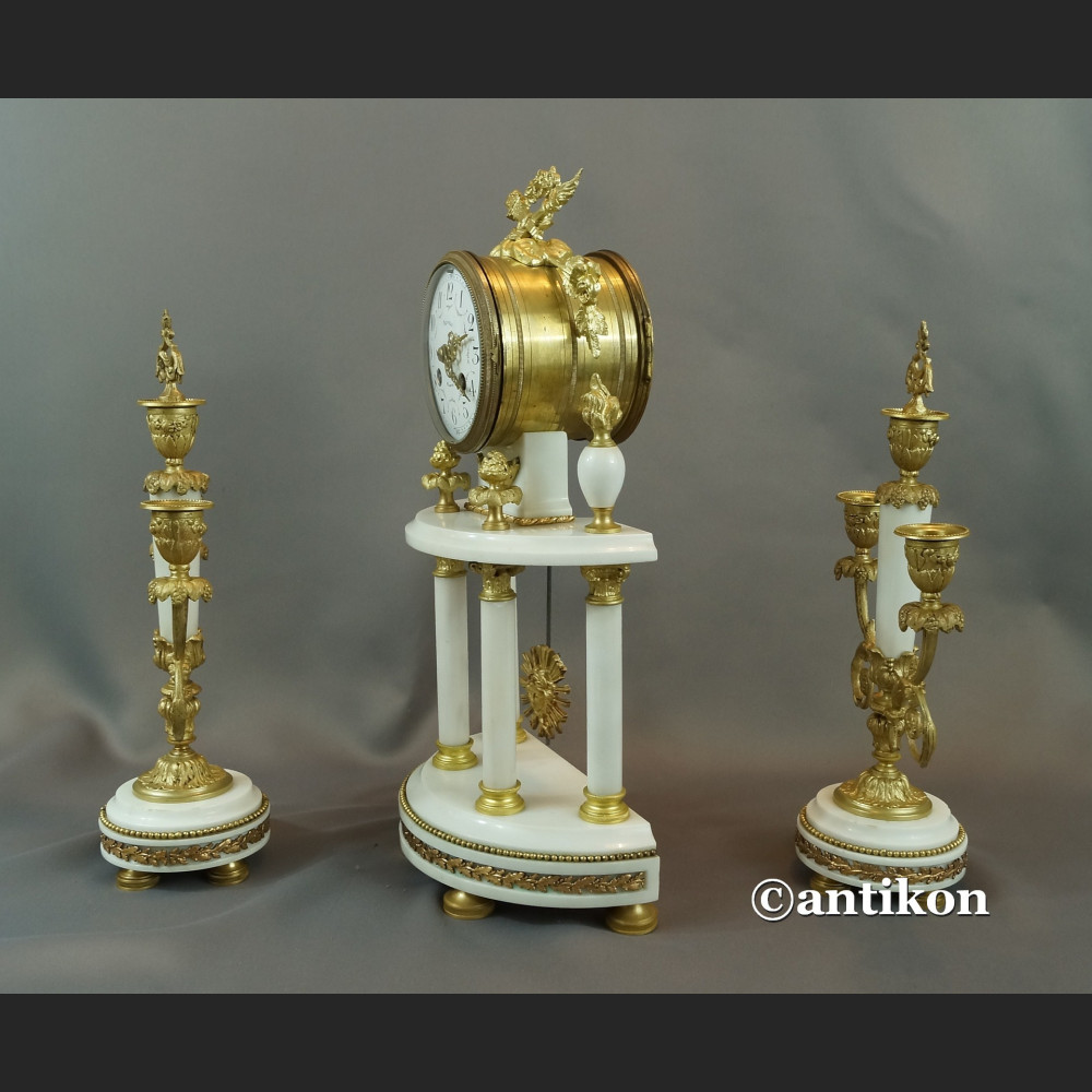 Zegar francuski kominkowy antyki  Zegar francuski kominkowy antyki