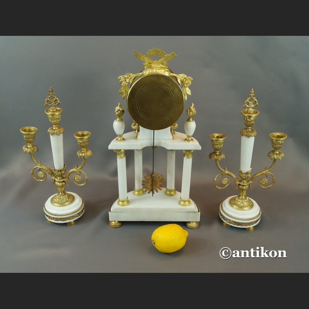 Zegar francuski kominkowy antyki  Zegar francuski kominkowy antyki