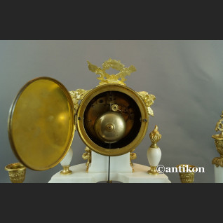 Zegar francuski kominkowy antyki  Zegar francuski kominkowy antyki