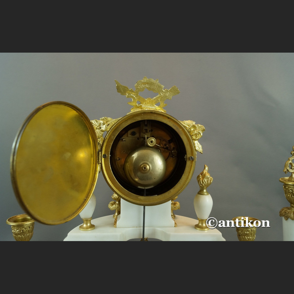 Zegar francuski kominkowy antyki  Zegar francuski kominkowy antyki