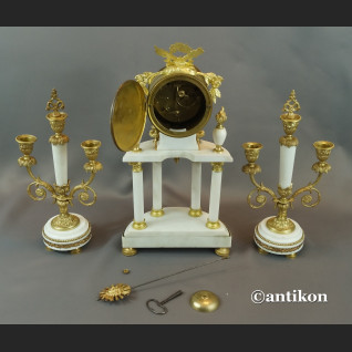 Zegar francuski kominkowy antyki  Zegar francuski kominkowy antyki