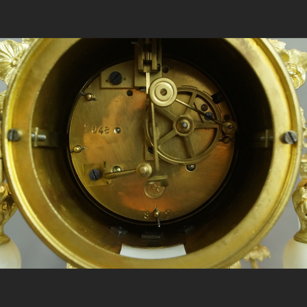 Zegar francuski kominkowy antyki  Zegar francuski kominkowy antyki