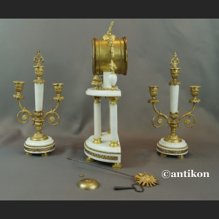 Zegar francuski kominkowy antyki  Zegar francuski kominkowy antyki