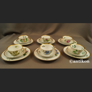 Stare filiżanki Rosenthal ręcznie malowane 
