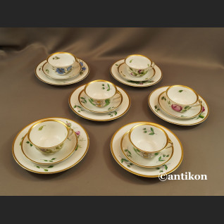 Stare filiżanki Rosenthal ręcznie malowane 