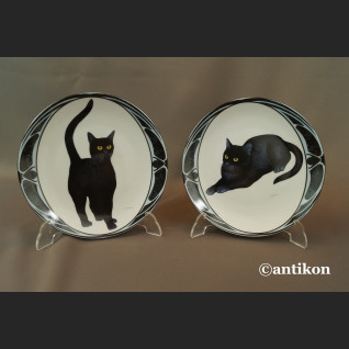 Talerze z kotami kolekcjonerskie Mruczenie Kota Talerze z kotami kolekcjonerskie Mruczenie Kota