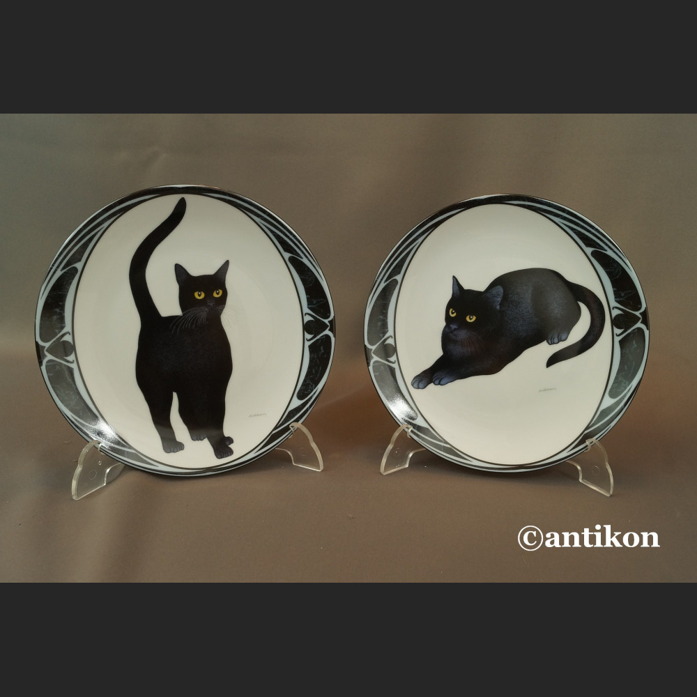 Talerze z kotami kolekcjonerskie Mruczenie Kota Talerze z kotami kolekcjonerskie Mruczenie Kota