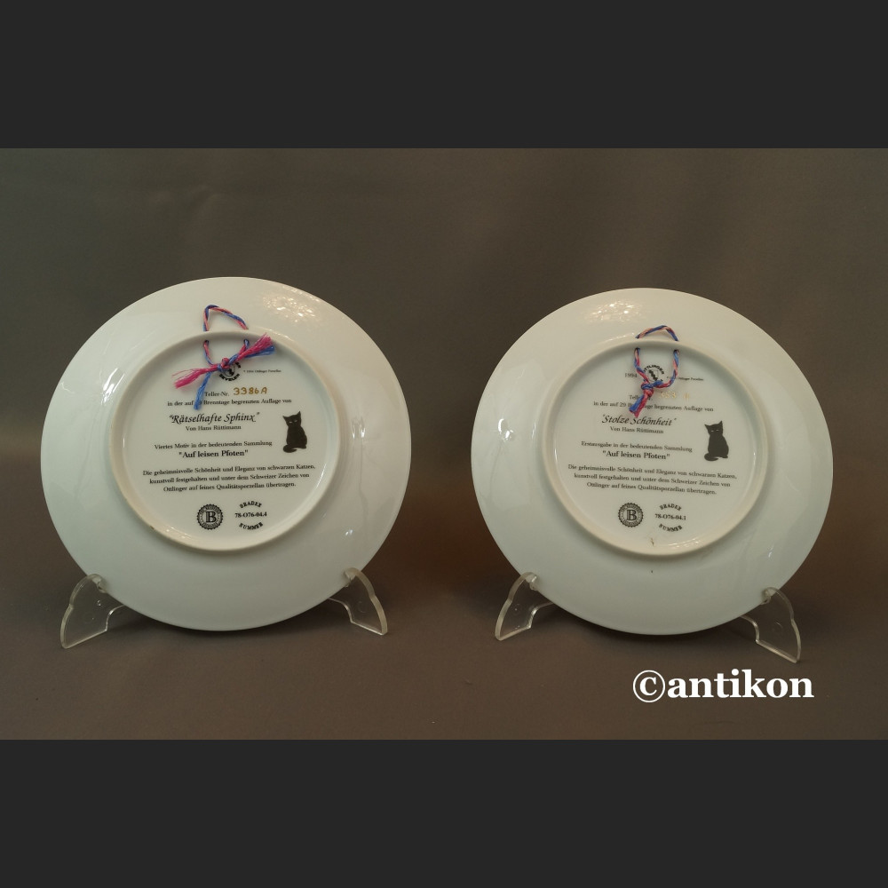 Talerze z kotami kolekcjonerskie Mruczenie Kota Talerze z kotami kolekcjonerskie Mruczenie Kota