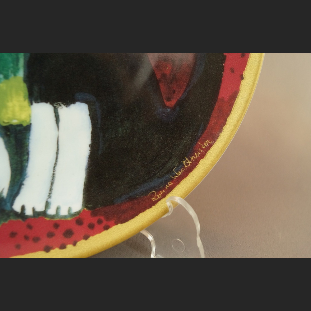 Talerze z kotami cała kolekcja wg  Rosina 