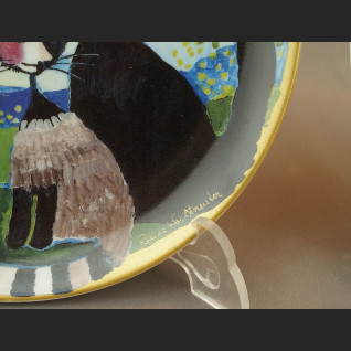 Talerze z kotami cała kolekcja wg  Rosina 