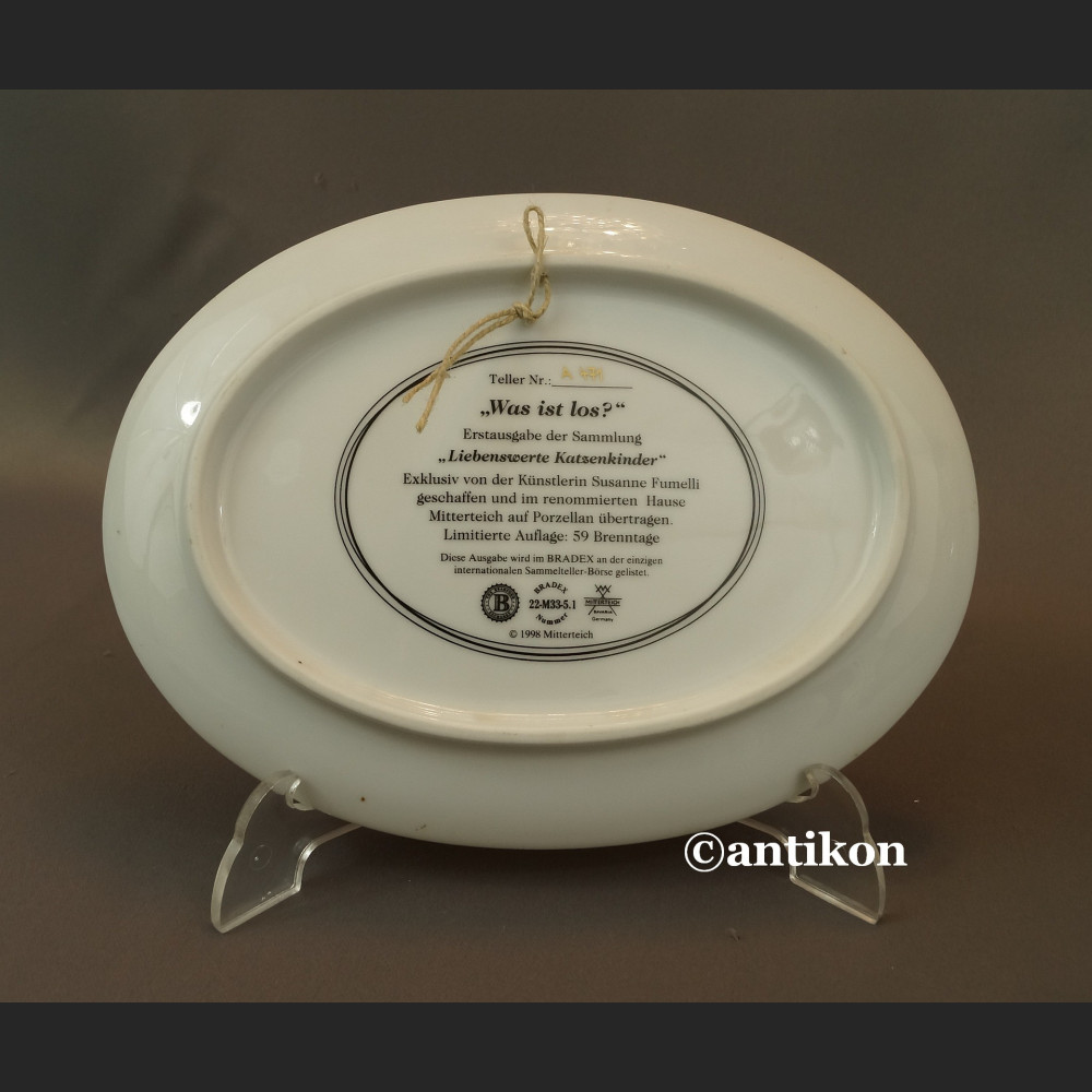 Talerz z kotami Bradex 