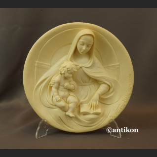 Madonna z dzieciątkiem Relief z Włoch Madonna z dzieciątkiem Relief z Włoch