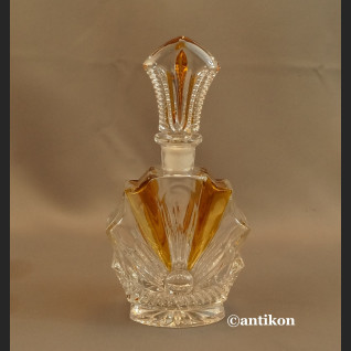 Stare kieliszki z karafką i tacą art deco 