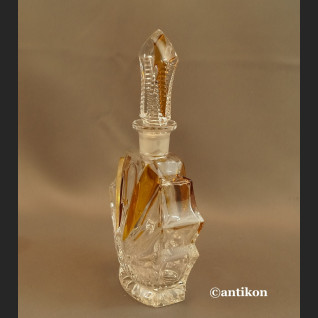 Stare kieliszki z karafką i tacą art deco 