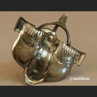 Kałamarz stary WMF secesyjny srebrzony Kałamarz stary WMF secesyjny srebrzony