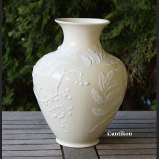 Wazon Rosenthal biały z reliefem duży antyczna porcelana Wazon Rosenthal biały z reliefem duży antyczna porcelana