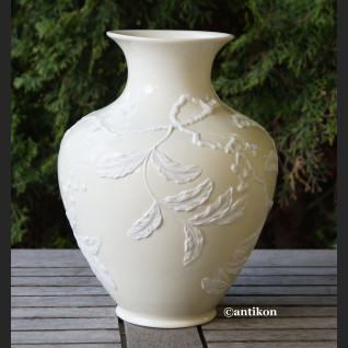 Wazon Rosenthal biały z reliefem duży antyczna porcelana Wazon Rosenthal biały z reliefem duży antyczna porcelana