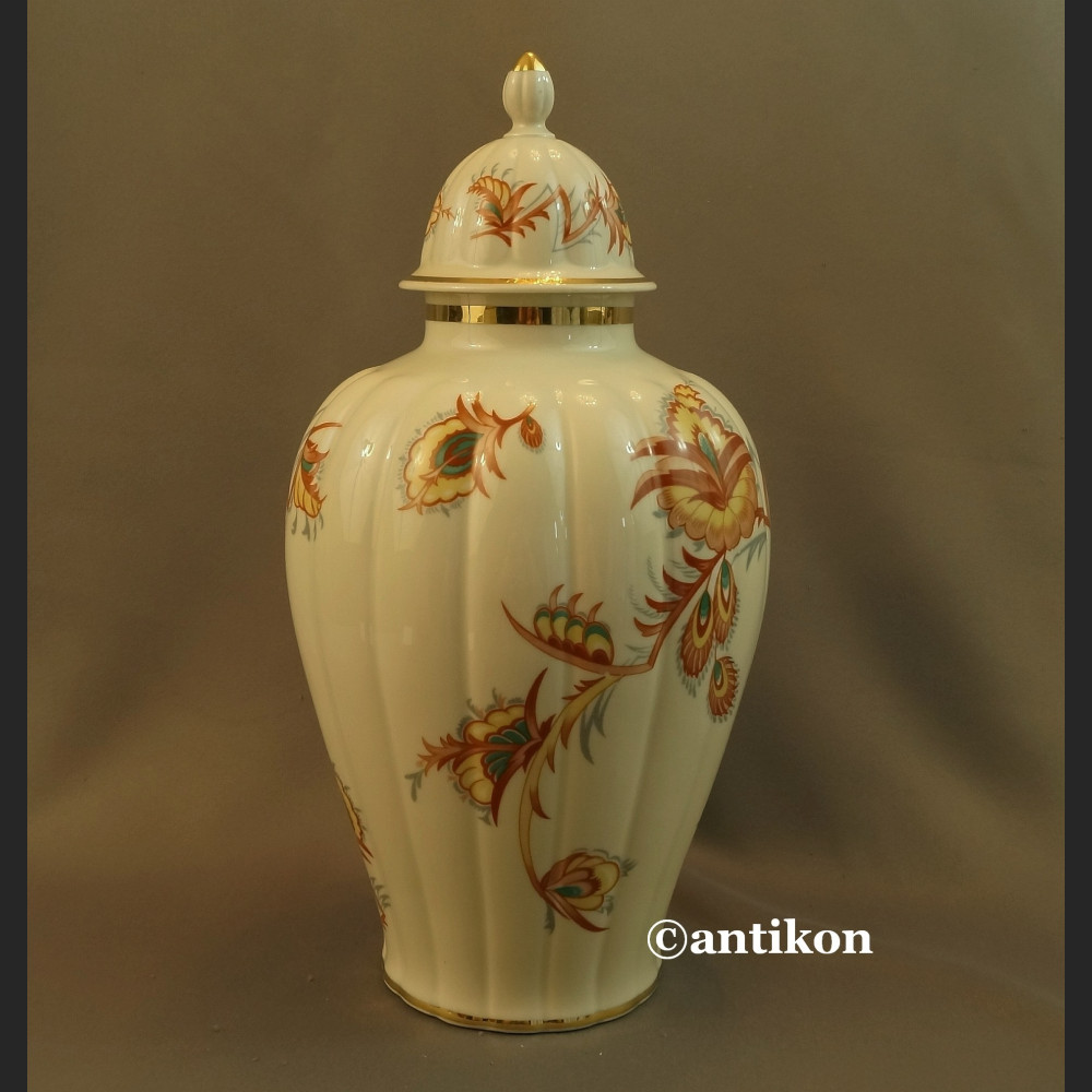 Wazon Thomas Ivory gr Rosenthal amfora z pokrywką 