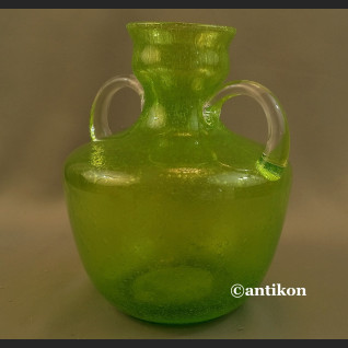 Stary wazon Horbowy Huta Sudety zielony duży Stary wazon Horbowy Huta Sudety zielony duży