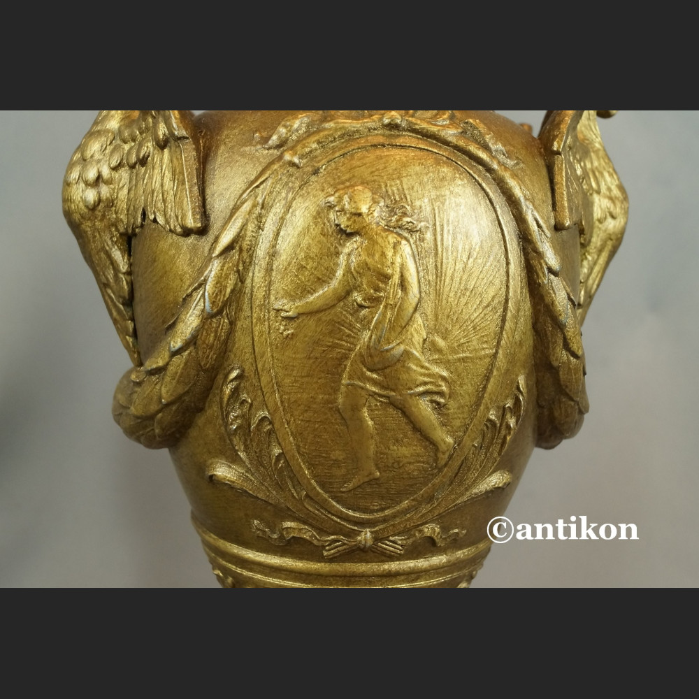 Zegar myśliwski kominkowy antyk  Polowanie 