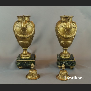 Zegar myśliwski kominkowy antyk  Polowanie 