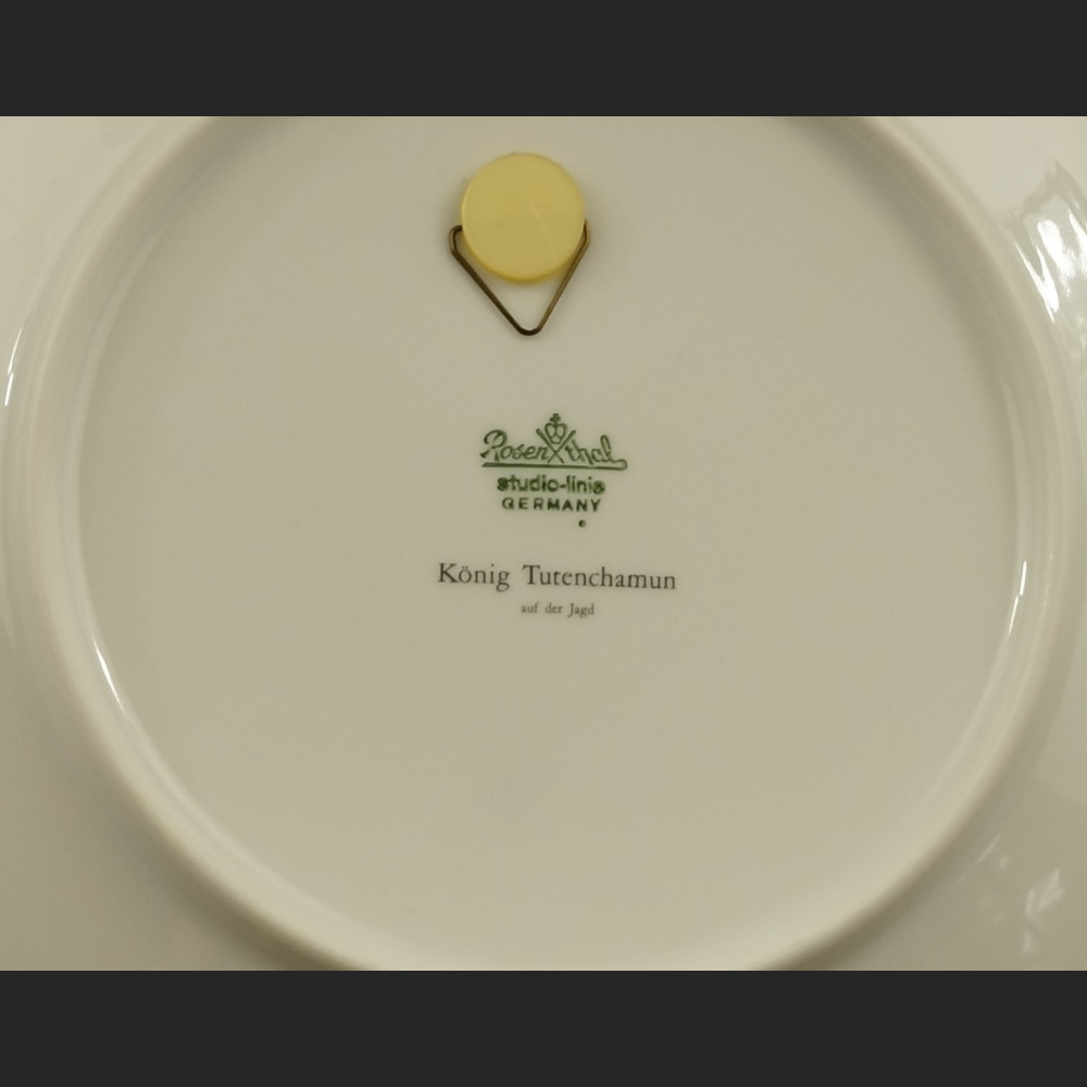 Talerz kolekcjonerski  Rosenthal Egipt  Tutenchamon Talerz Rosenthal
  - 2