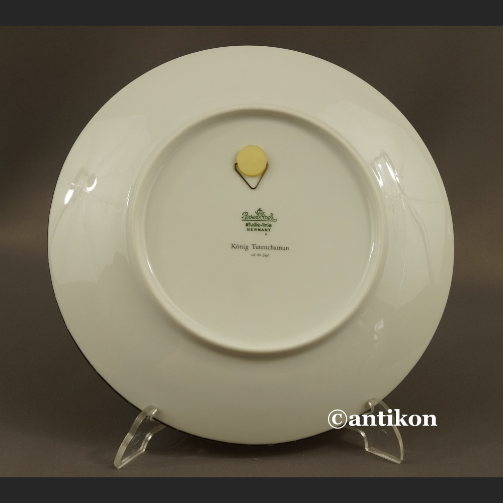 Talerz kolekcjonerski  Rosenthal Egipt  Tutenchamon Talerz Rosenthal
  - 3
