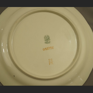 Talerze z owocami Chodzież stara porcelana Talerze z owocami Chodzież stara porcelana