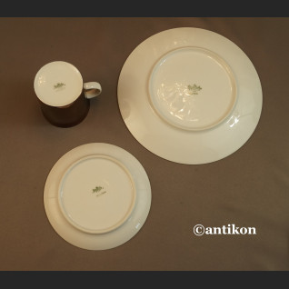 Serwis Rosenthal kawowy miedziany na 5 osób Hilton 