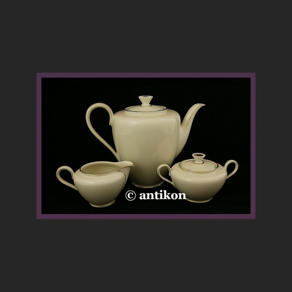 Porcelanowy garnitur komplet stołowy syg. Schirnding