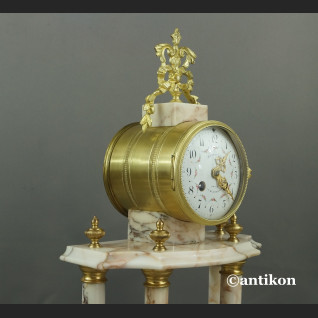 Zegar kominkowy marmurowy Francja 