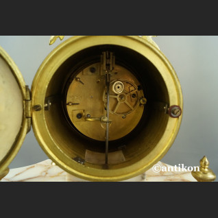 Zegar kominkowy marmurowy Francja 