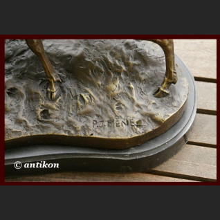 Prezent dla myśliwego jelenie w walce rzeźba 