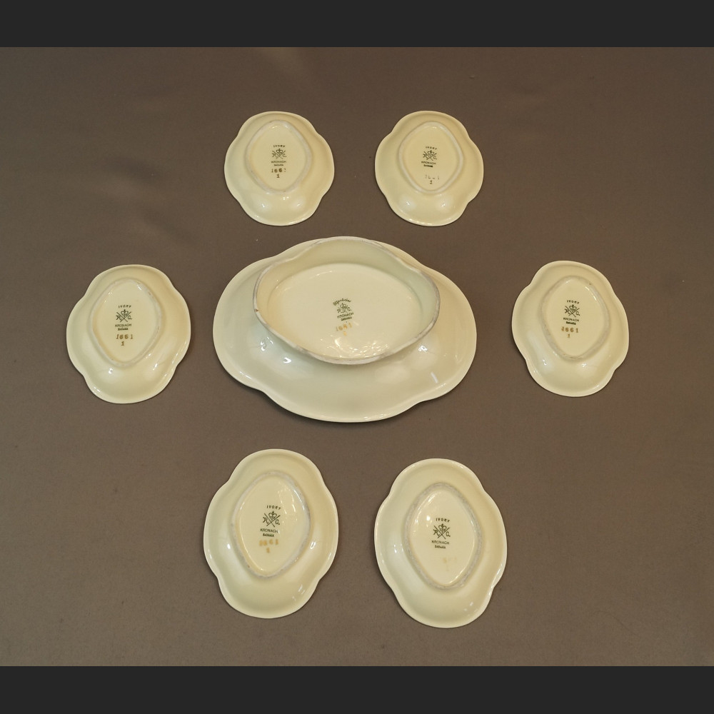 Rosenthal Ivory konfiturówki talerzyki Rosenthal Ivory konfiturówki talerzyki