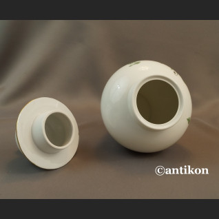 Wazon Rosenthal ręcznie malowany fiołki biały 