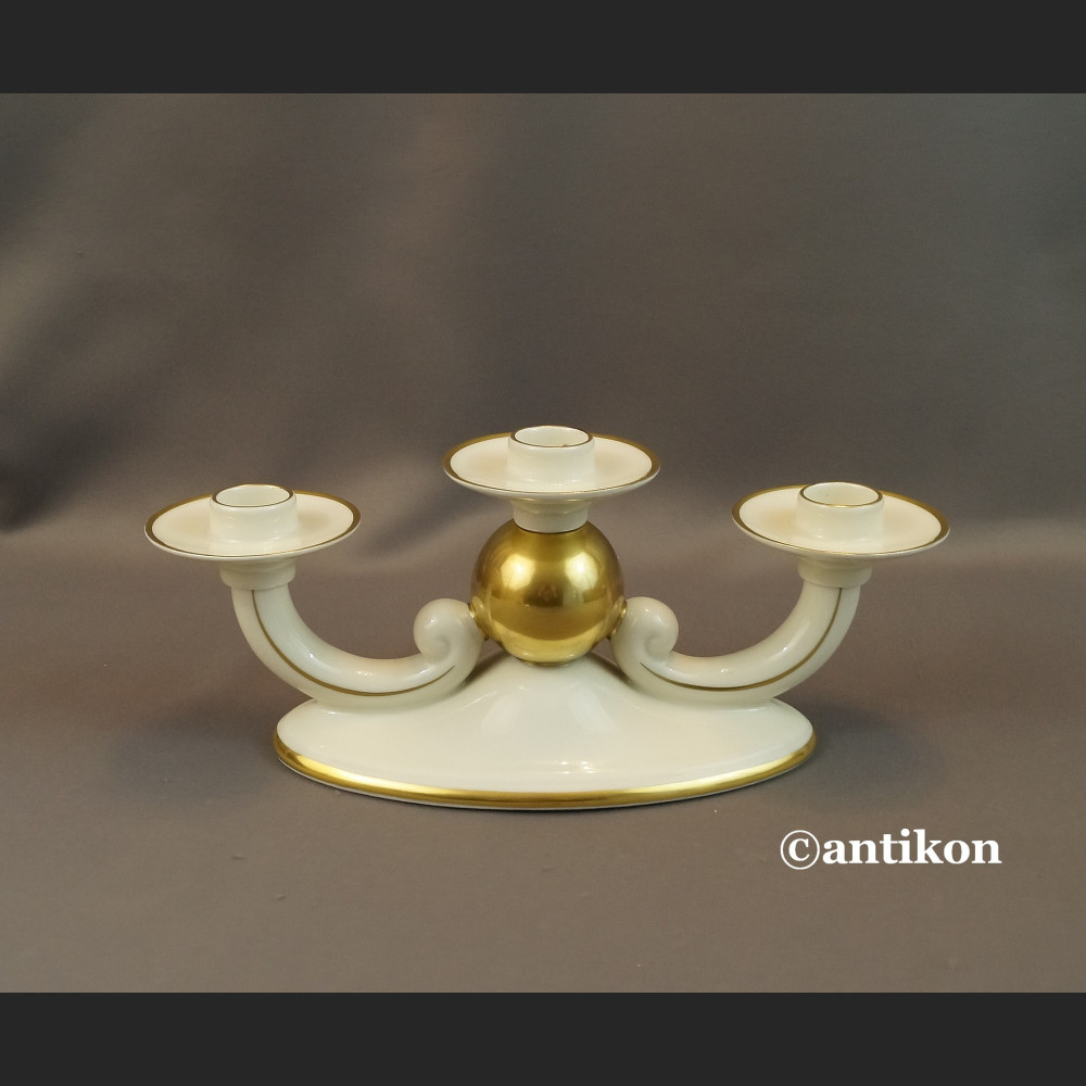 Porcelanowy świecznik bawarska porcelana Porcelanowy świecznik bawarska porcelana