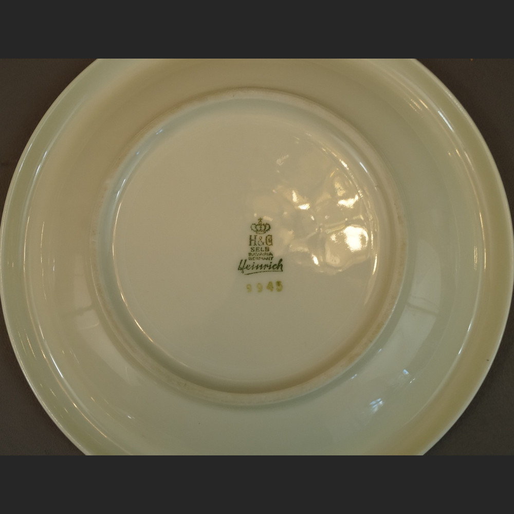 Talerzyki do konfitur złocone bawarska porcelana Talerzyki do konfitur złocone bawarska porcelana