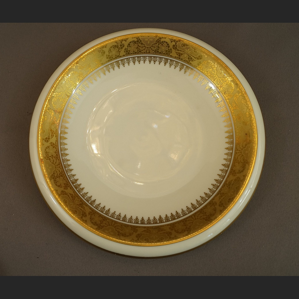 Talerzyki do konfitur złocone bawarska porcelana Talerzyki do konfitur złocone bawarska porcelana