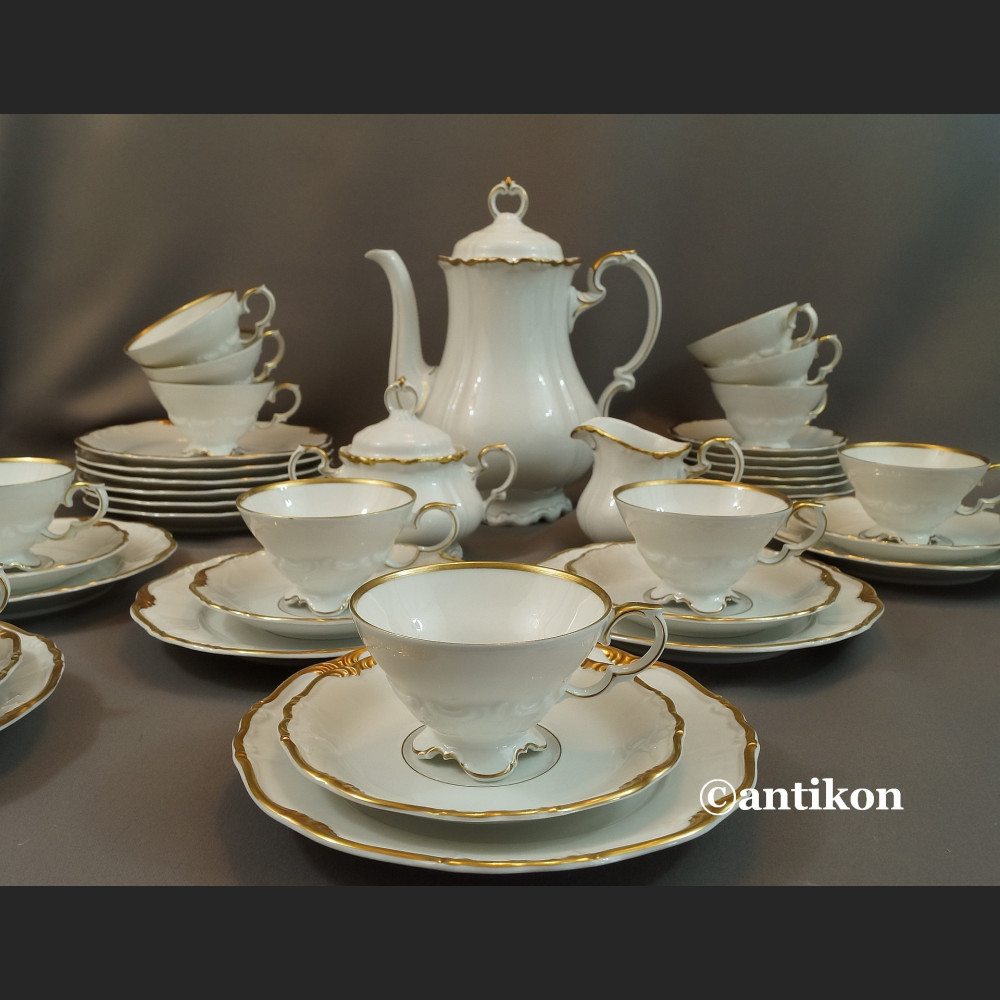 Bawarska porcelana serwis do kawy Edelstein Bawarska porcelana serwis do kawy Edelstein