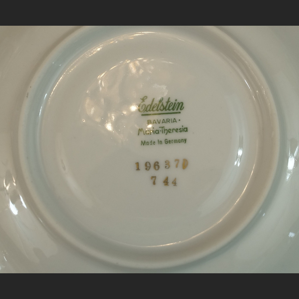 Bawarska porcelana serwis do kawy Edelstein Bawarska porcelana serwis do kawy Edelstein