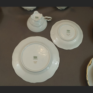 Bawarska porcelana serwis do kawy Edelstein Bawarska porcelana serwis do kawy Edelstein