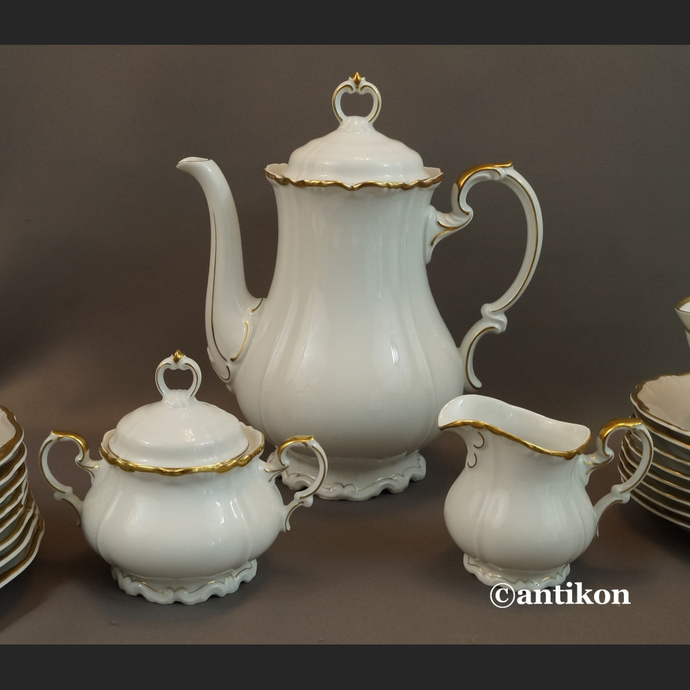 Bawarska porcelana serwis do kawy Edelstein Bawarska porcelana serwis do kawy Edelstein