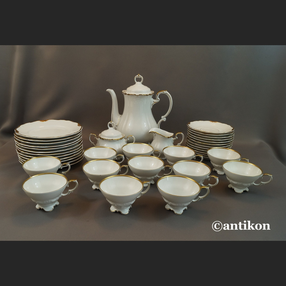 Bawarska porcelana serwis do kawy Edelstein Bawarska porcelana serwis do kawy Edelstein